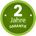 2 Jahre Garantie