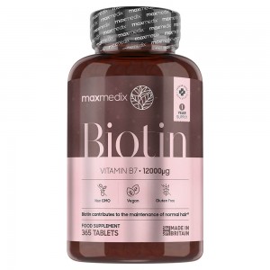 Biotin Tabletten packung