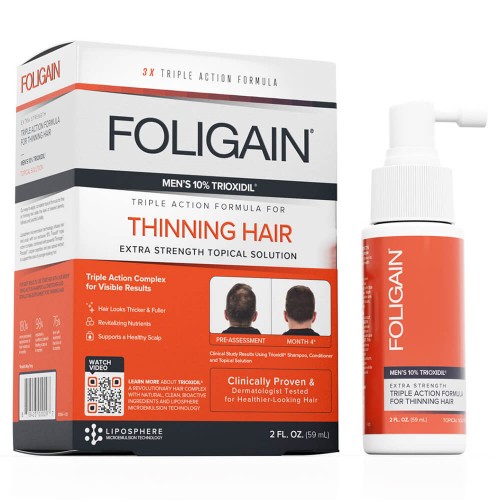 Foligain 10% Trioxidil Spray - 59ml - Gegen Haarausfall bei Männern