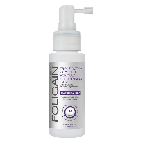 Foligain 10 Trioxidil Spray - 59 ml Spray zur Kräftigung und Verdichtung von feinem Haar bei Frauen