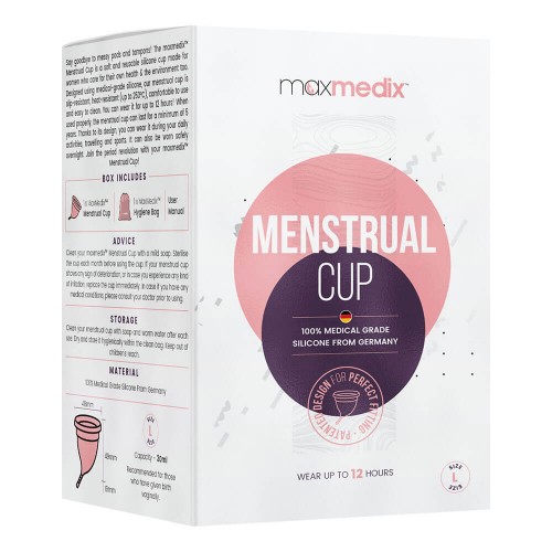 maxmedix Menstruationstasse und Hygienebeutel