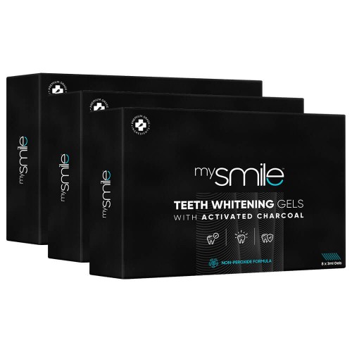 Eco Masters mySmile Zahnaufhellungs-Gel - 8x30ml mySmile Nachfüllpack Zahnaufhellungs-Gel - 3er Pack