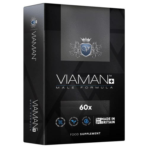 Viaman Plus - 800 mg - 60 Kapseln - Natürliche Leistungsergänzung für Männer - Nahrungsergänzung für männliche Leistungsfähigkeit