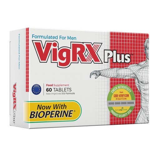 VigRX Plus - 60 Tabletten - Leistungssteigerung für Männer - Natürliche Kräuterformel für Männer jeden Alters