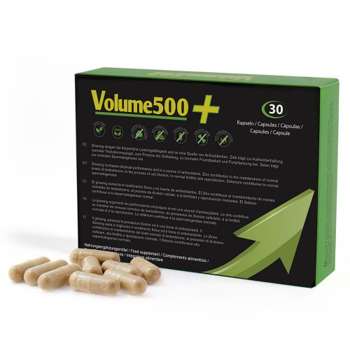 Spermienqualität verbessern mit Volume500  30 Tabletten  Steigert Volumen und Qualität