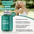 Die Vorteile von Biotin Gummibärchen für Haar, Nägel und Haut